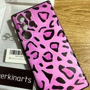Amazon Pink and Black Leopard Phone Case